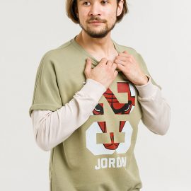 Свитшот с Принтом “Jordan” / Jordan Print Sweatshirt